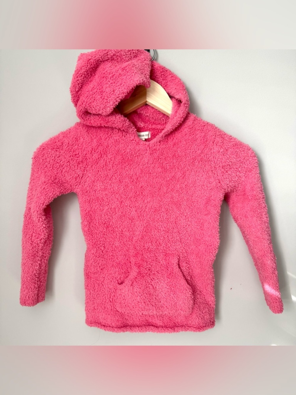 Tucker + Tate Cozy Girls Fur Plush Hoodie - Pink